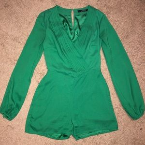Ark & Co green romper
